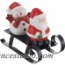 Transpac Santa and Snowman Sled 2-Piece Salt and Pepper Shaker Set TXV2312